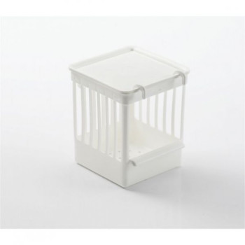 Closed white nest