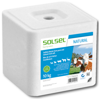 SOLSEL - Pietra da leccare minerale 10 kg - Natural