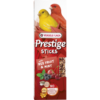 Seed sticks with red fruits & mint for canaries - 2 sticks