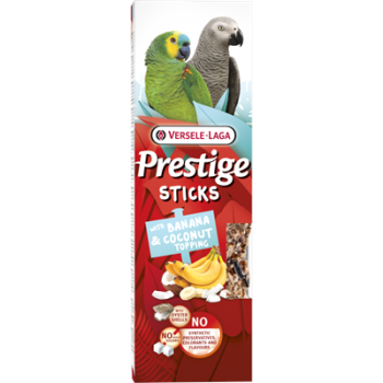 Seed sticks with banana & coconut for large budgies and parrot - 2 pieces