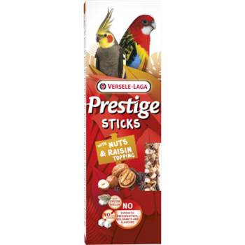 Seed sticks with raisins & nuts for large budgies and parrots - 2 pieces