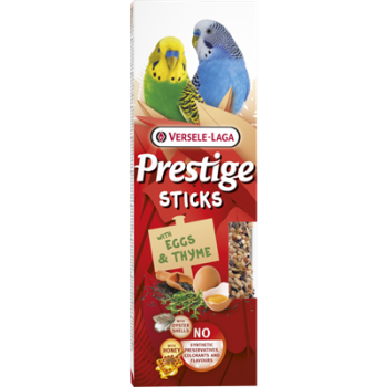Egg & Thyme Seed Sticks for Small Budgies - 2 Pieces