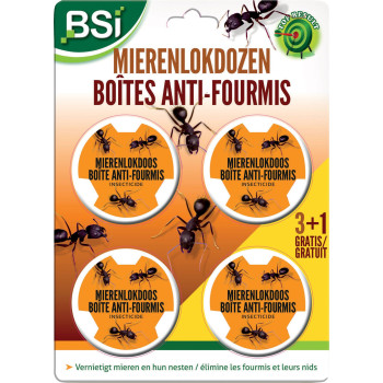 BSI - AMP 1 RB Ant Boxes 4 x 10 g