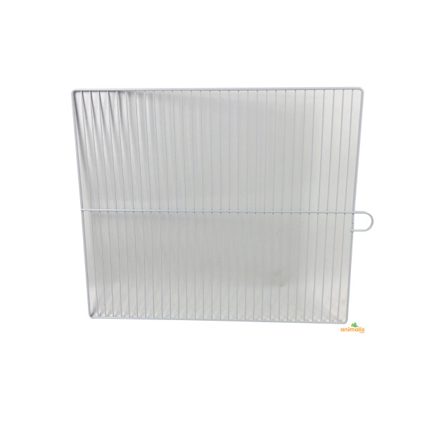 Séparation grillagée blanche pour les cages de 120x58cm