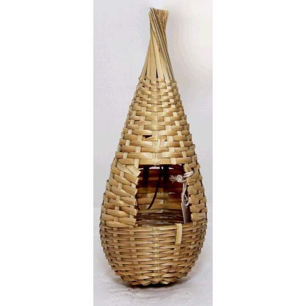 Exotisch Rieten Perennest - 25x11 cm