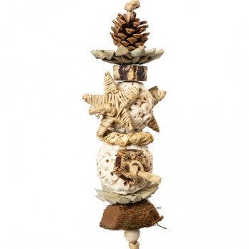 Sola Star Tree Speelgoed voor Parkiet en Papegaai - 36x12x12cm - Back Zoo Nature