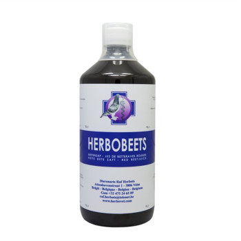 Herbobeets 1L - Jus concentré de betteraves rouges - Herbovet
