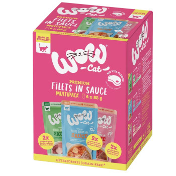 Multipack Filets in Jus 6x85g - Natvoer - Wow