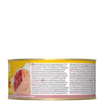 Hähnchenfilet & Thunfischfilet 70g - Nassfutter für Katzen - Wow