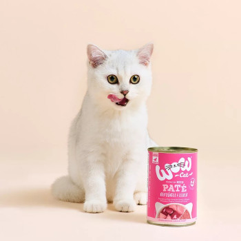 Junior Geflügel & Leber 400g - Katzenfutter - Wow