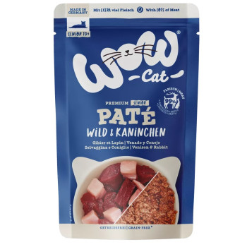 Senior Game & Rabbit 125g - Cat Food - Wow