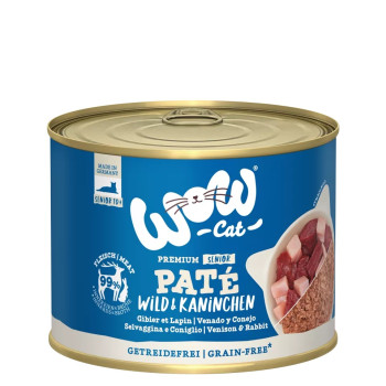 Senior Game & Rabbit 200g - Cat Food - Wow