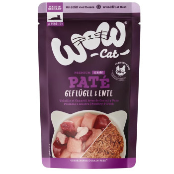 Senior Poultry & Duck 125g - Cat Food - Wow