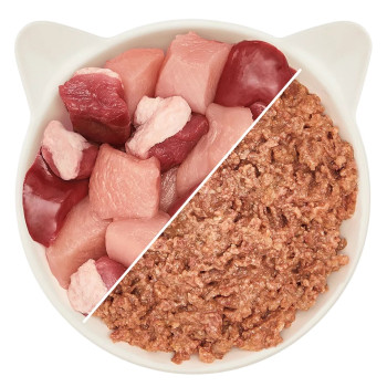 Senior Geflügel & Ente 400g - Katzenfutter - Wow