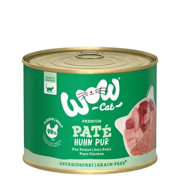 Adult Pure Huhn 200g - Katzenfutter - Wow