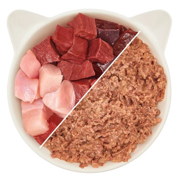 Adult Beef & Pute 400g - Katzenfutter - Wow