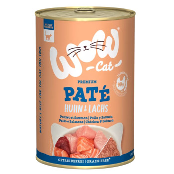 Adult Huhn & Lachs 400g - Katzenfutter - Wow