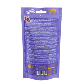 Crunchy Chicken Snack 60g - Knusprige Leckereien mit Katzenfüllung - Wow