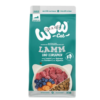 Senior Lamb 2kg - Kibble for Senior Cats - Wow