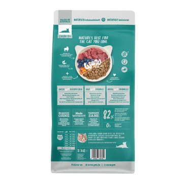 Senior Lamm 2kg - Trockenfutter für ältere Katzen - Wow