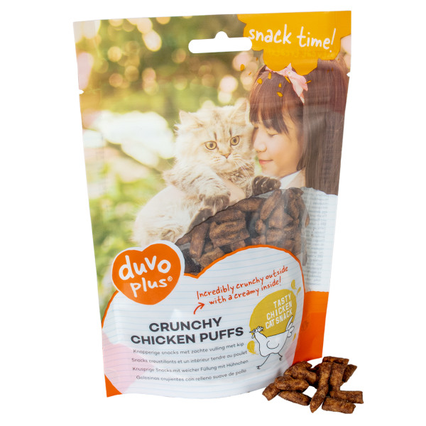 Puffs au poulet croustillants 50g