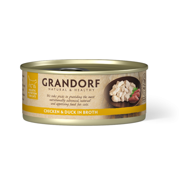 Kip en eend 70g - Natvoer - Grandorf