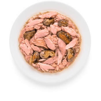 Tonijn en Mosselfilet 70g - Natvoer - Grandorf