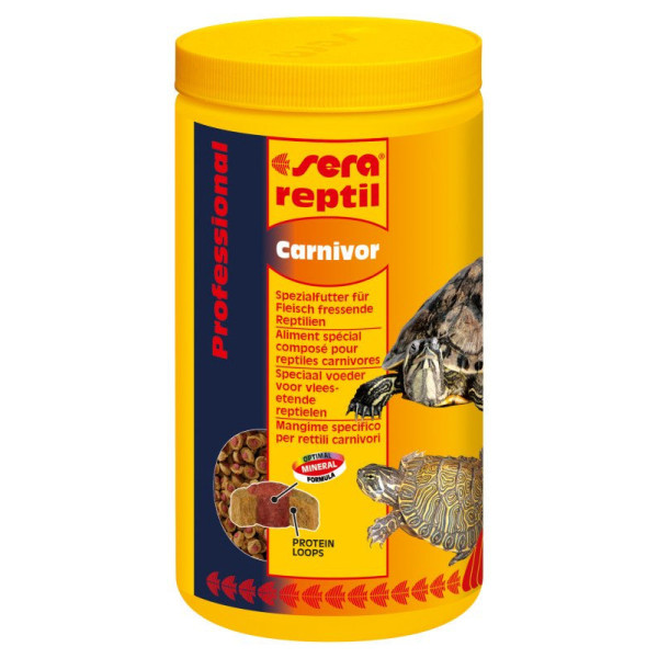 Reptil Professional Carnivor Nature 1000ml - 280g - Sera