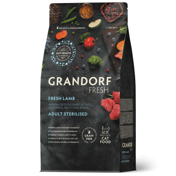 Fresh Lamb & Sweet Potato 400g - Fresh - Adult Sterilized - Grandorf