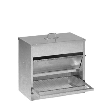 Mangeoire trémie à pédale pour volailles 20kg - Gaun