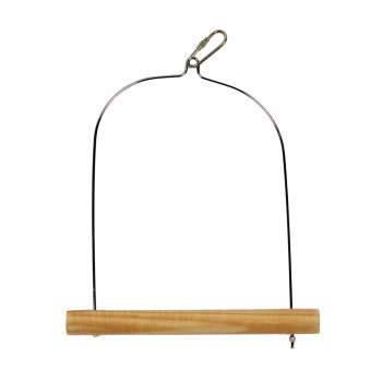 Balançoire à oiseaux en bois