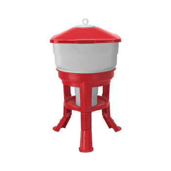 Prolunghe per piedi di abbeveratoio Kubic 30-40-50Lt - Rosso - 3 pezzi