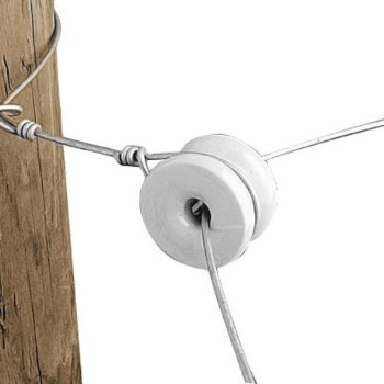 Isolateur de coin en porcelaine