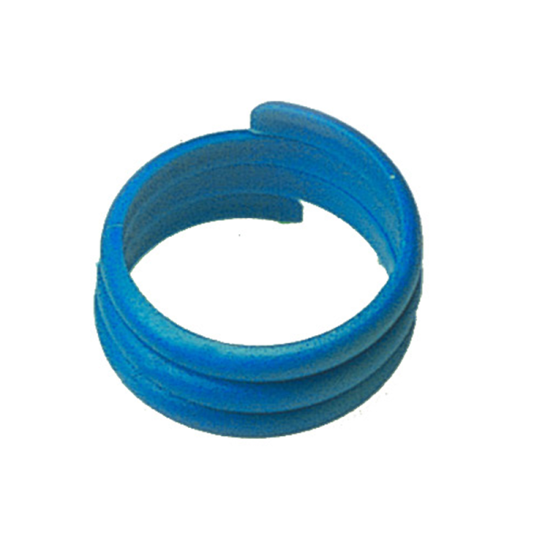 Bague En Plastique Pour Canard - 25mm - Bleu clair
