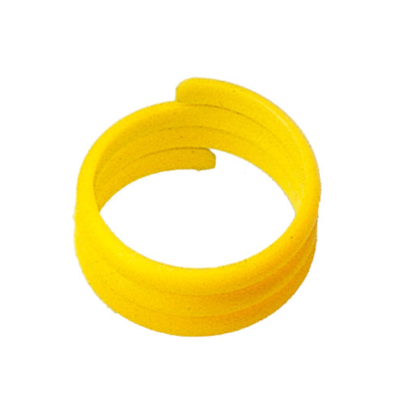 Bague En Plastique Pour Canard - 25mm - Jaune