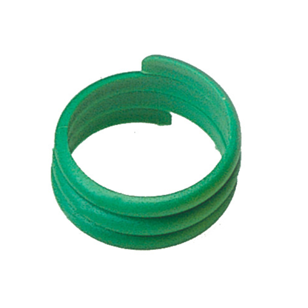 Bague En Plastique Pour Canard - 25mm - Vert