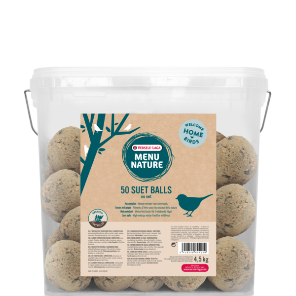 Boules de graisse pour mésange sans filet - 50 pièces