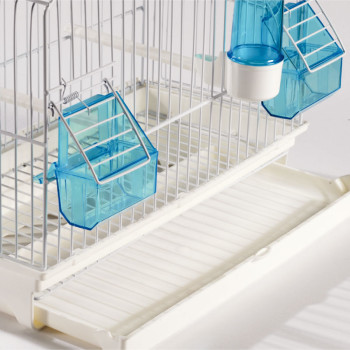 Cage d'exposition border/fife 35.5×17.5×30cm - Blanc - STA