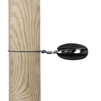 Isolateur de coin noir - 1 pièce