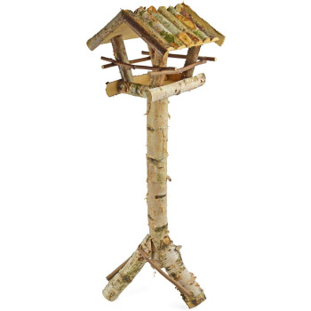 Rustic Homemade Pedestal Feeder
