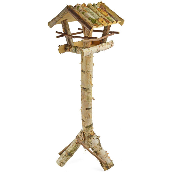 Rustic Homemade Pedestal Feeder