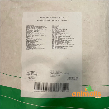 Selection Soya G20 Kaninchen 20kg - Bellanné