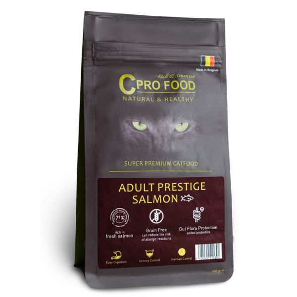 Adult Prestige Zalm 7,5kg - Droogvoer voor volwassen katten - CproFood