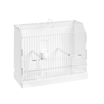 White removable preparation cage with white front - 2g-r
