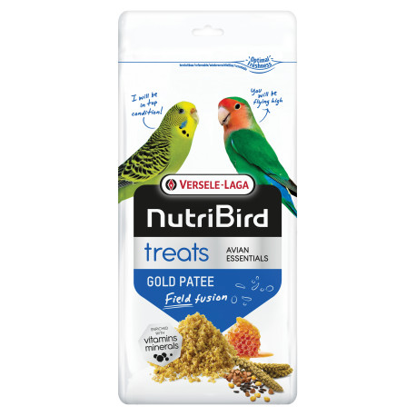Gold Pâtée Field Fusion Nutritional Supplement - 250g - NutriBird Gold Pâtée Field Fusion Nutritional Supplement - 250g - NutriBird