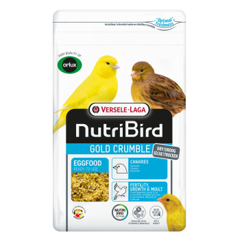 Gold Crumble Pastoncino Secco per Canarini 1kg - NutriBird