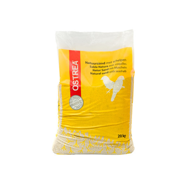 Fondo di gabbia marrone 5kg - Sabbia marrone per uccelli