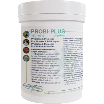 Probi-plus 200g - Prebióticos e Probióticos - Neornipharma