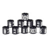 Aluminium ringen jaar ø 6 mm - 2026 - (10 stuks)