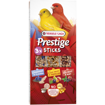 Bâtons de graines triple variety pour canaris 3 goûts - 3 sticks